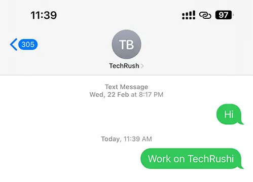 Use Custom Quick Responses on iPhone 3