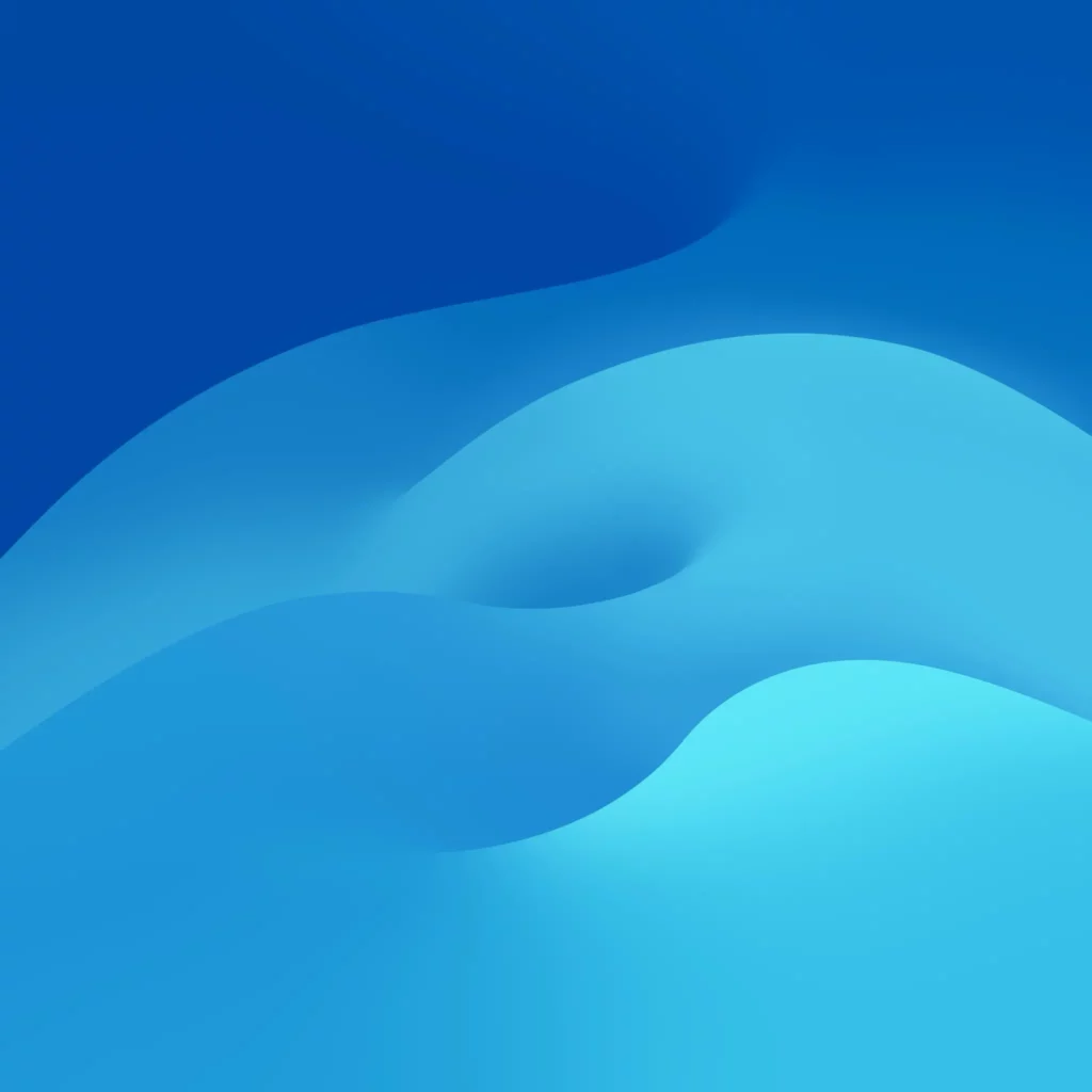 iOS 17 Light Blue Wallpaper CarPlay