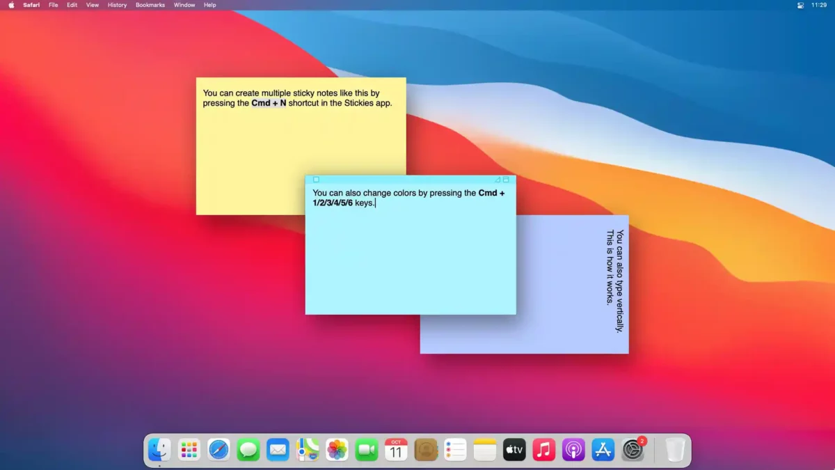 Apple Stickies - Best Sticky Note App For Mac