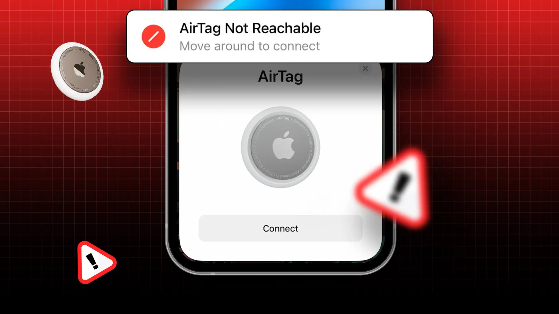 Fix AirTag Not Connecting with iPhone Issue