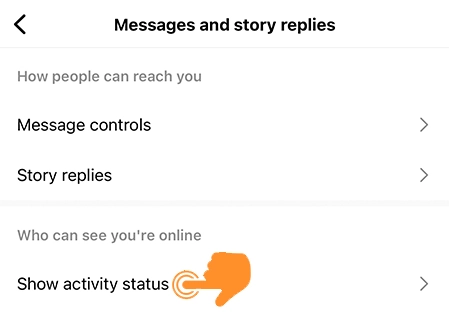 Turn Off Active Status on Instagram App 2