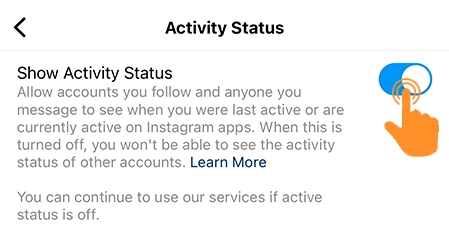 Turn Off Active Status on Instagram App 3