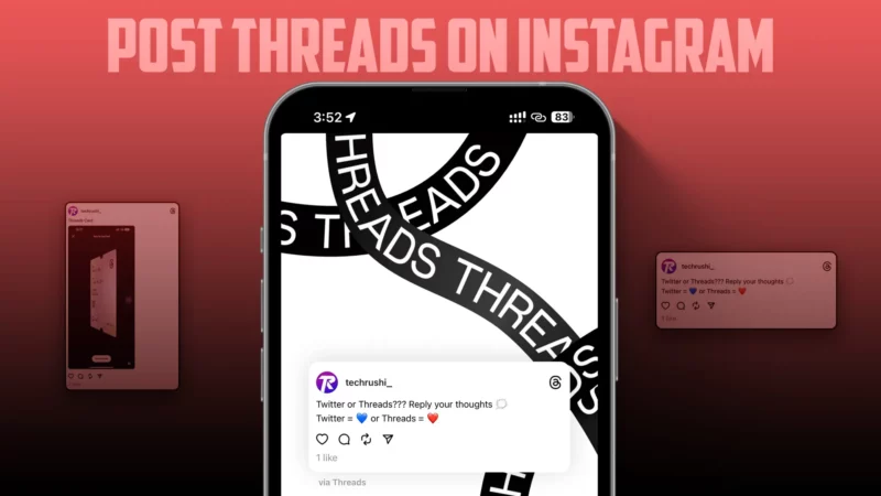 How to Post Your Thread on Instagram Stories