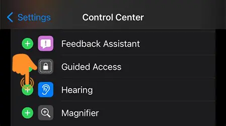 Click on Add button to add Hearing on control cernter