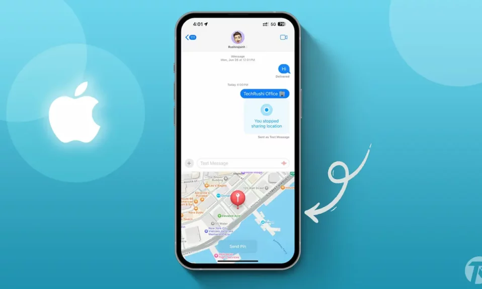 How to Share Location on iPhone through iMessage