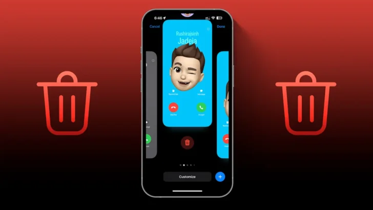 How to delete contact photo and poster from iPhone