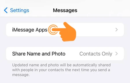 Select iMessage Apps
