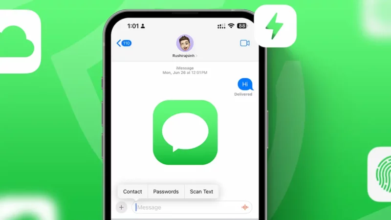 iOS 17: How to Send Passwords Directly through iMessage on iPhone