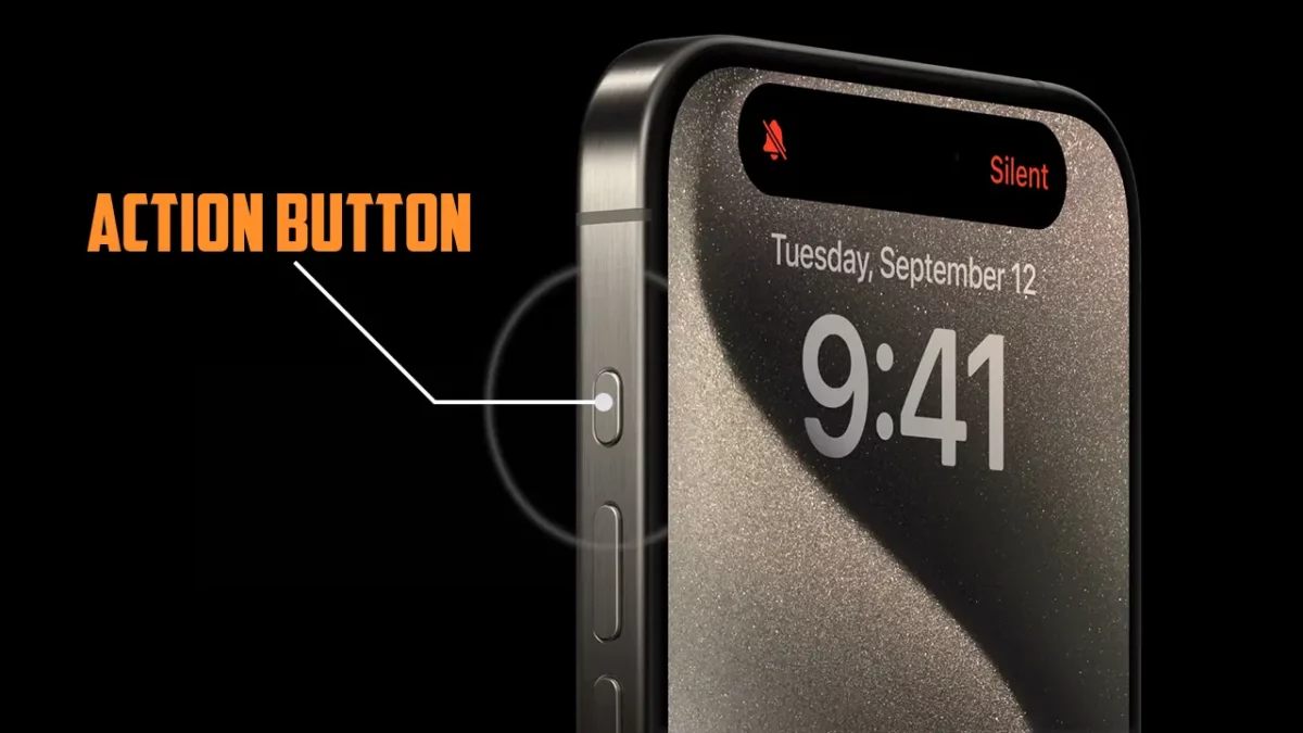 Action Button on iPhone 15 Pro