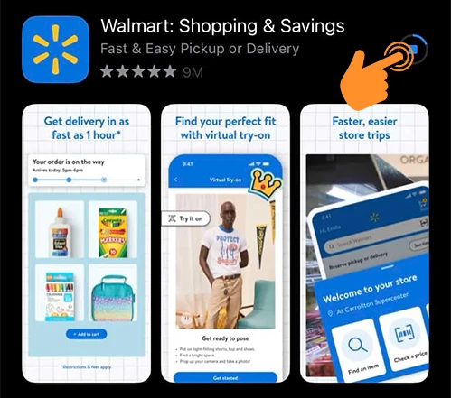 Download and install Walmart app on iPhone
