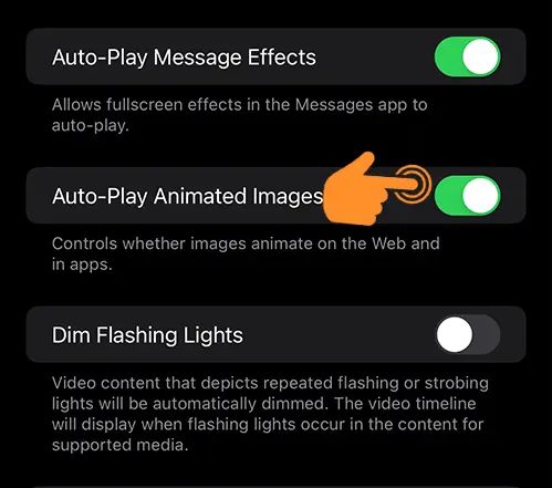 Enable Auto-Play Video Previews on iPhone