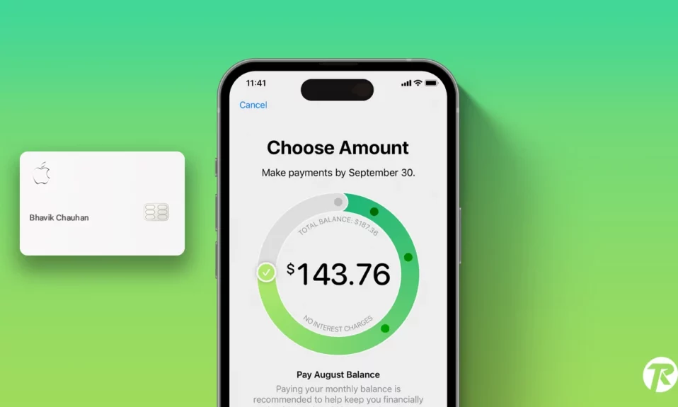Use Apple Cash to Pay Apple Card Payment