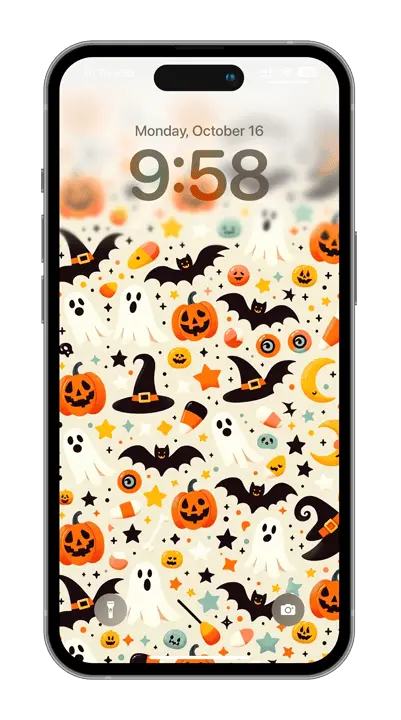 Cute Halloween Wallpaper by TechRushi.com