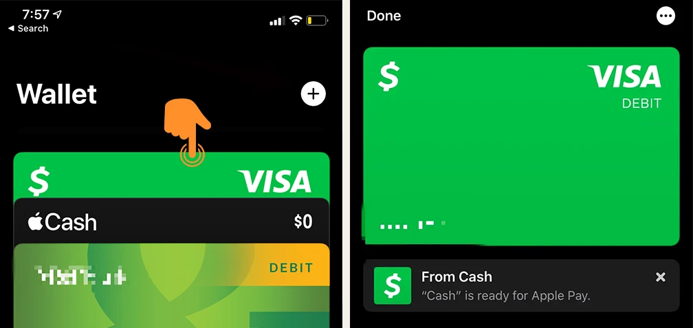 Verify Cash App Card for Apple Pay Via Apple Wallet
