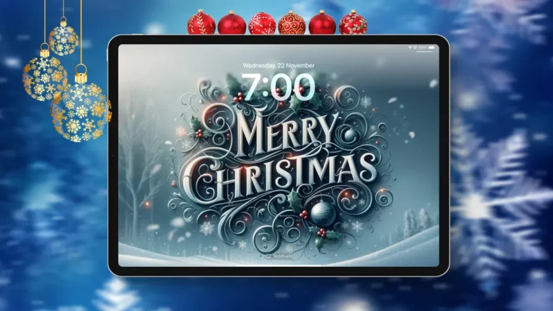 [Exclusive] Download Best iPad Christmas Wallpapers 4K in 2023