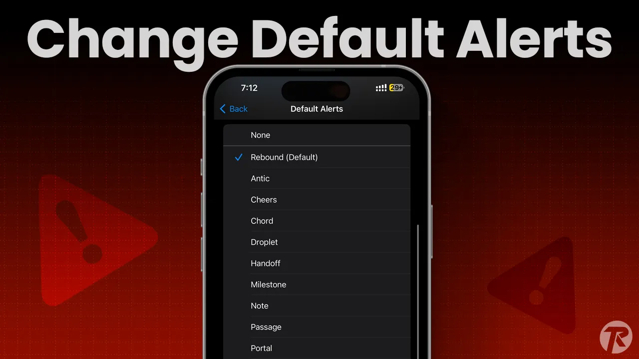 How to Change Default Alerts and Haptics on iPhone