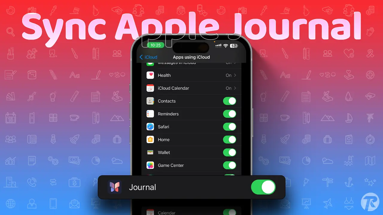 How to Sync Apple Journal with iCloud on iPhone