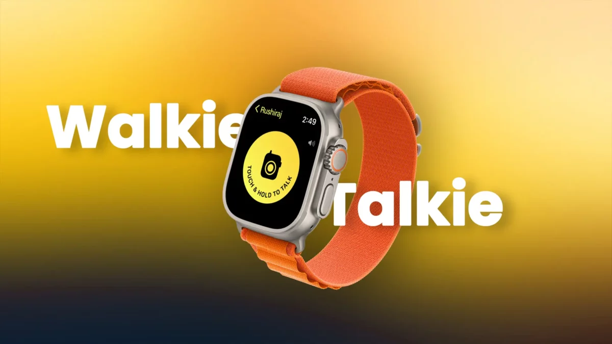 Walkie-Talkie On Apple Watch