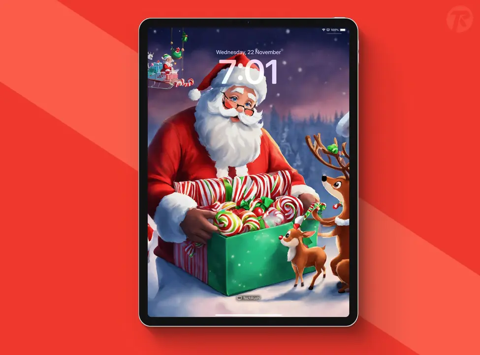 iPad Christmas Wallpaper 7