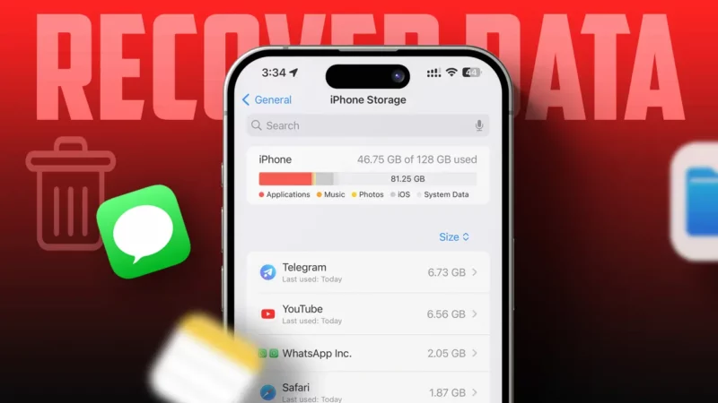 How to Recover Permanently Deleted Text Messages on iPhone