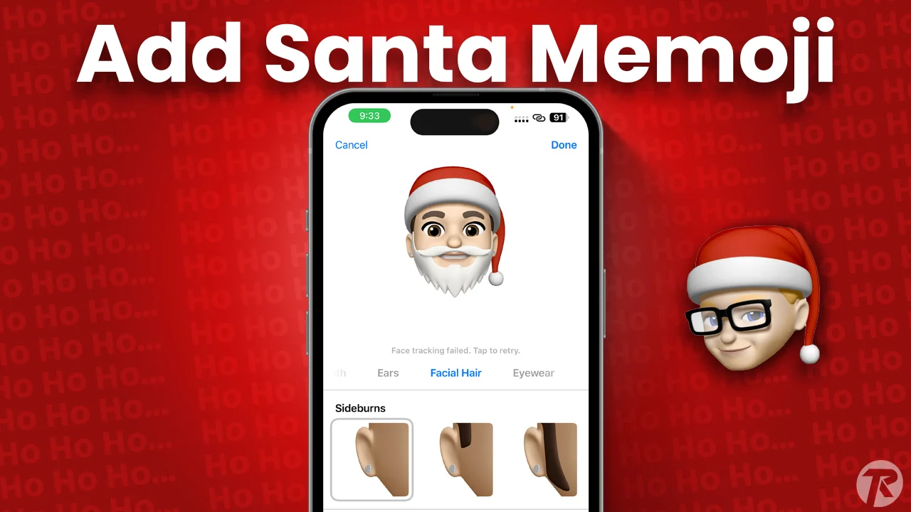 How to Add Santa Memoji in iMessage on iPhone