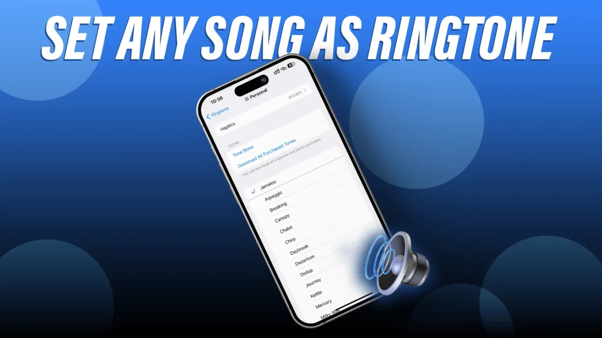 Set any ringtone on iPhone