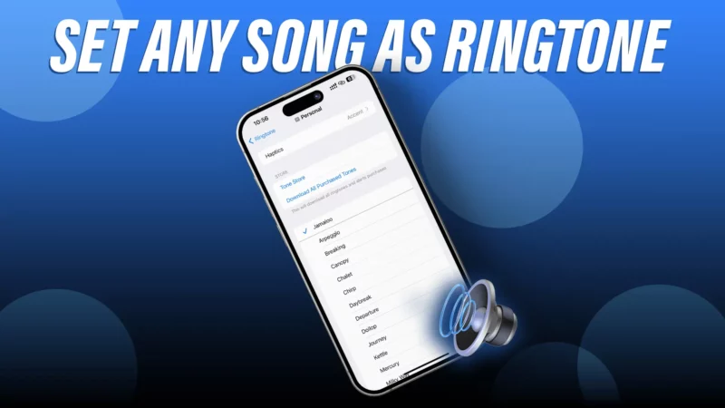iOS 17: How to Set a Song as a Ringtone on iPhone [Free]