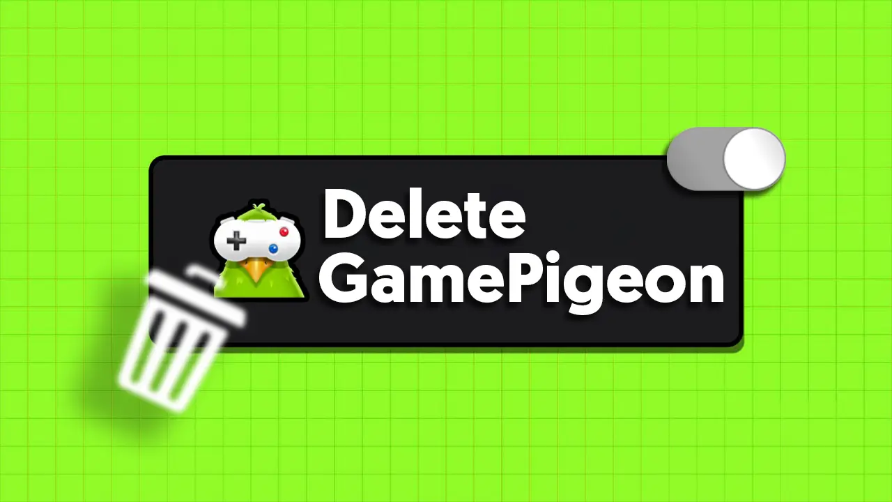 Delete Game Pigeon App from iPhone
