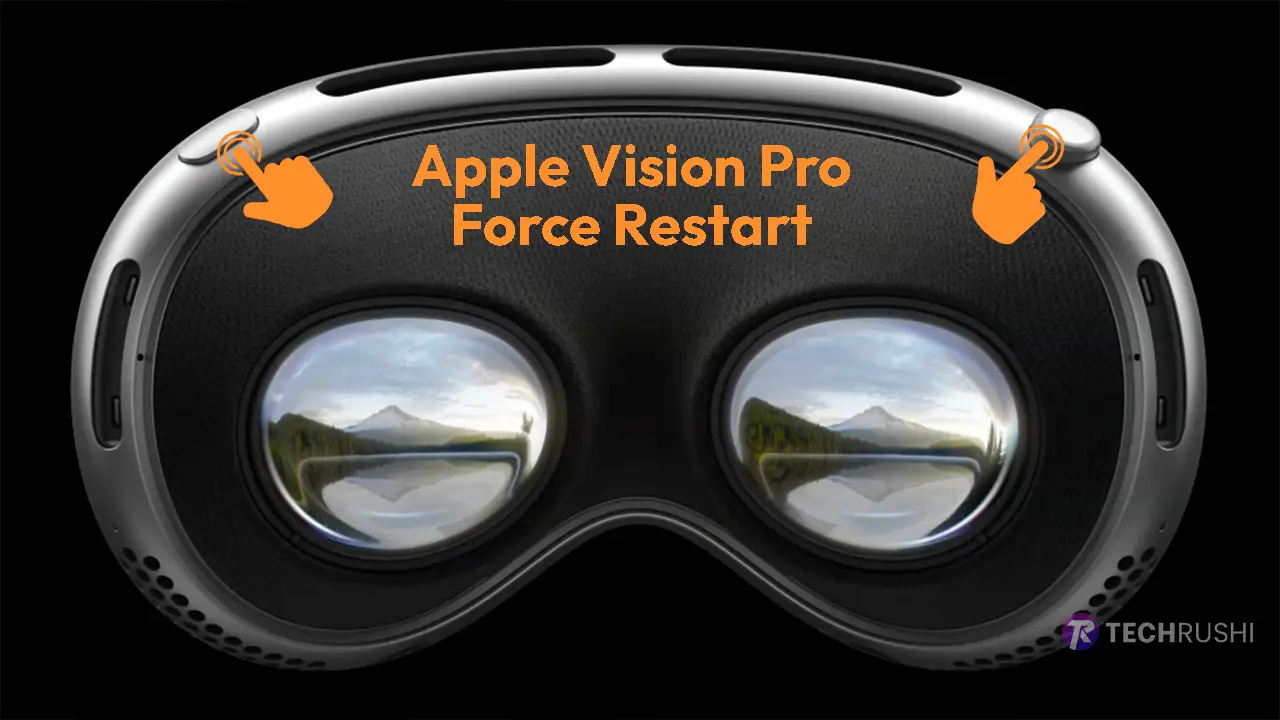 Apple Vision Pro Force Restart