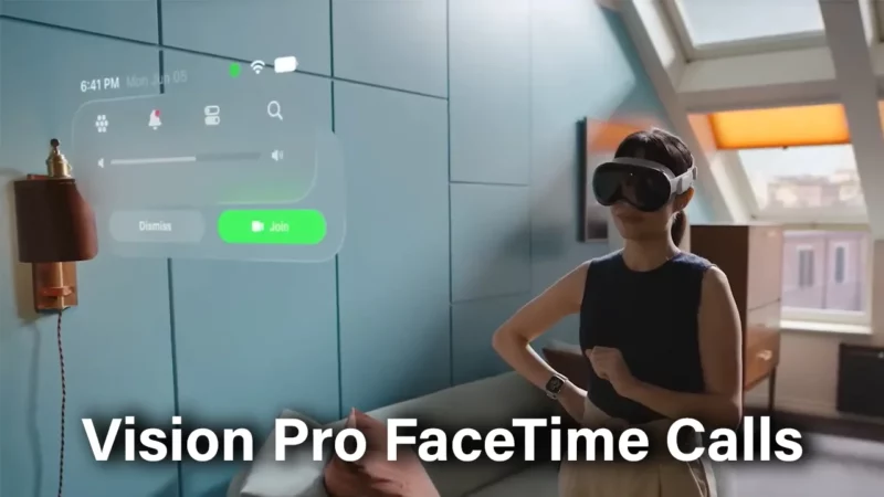 How to Make FaceTime Calls on Apple Vision Pro