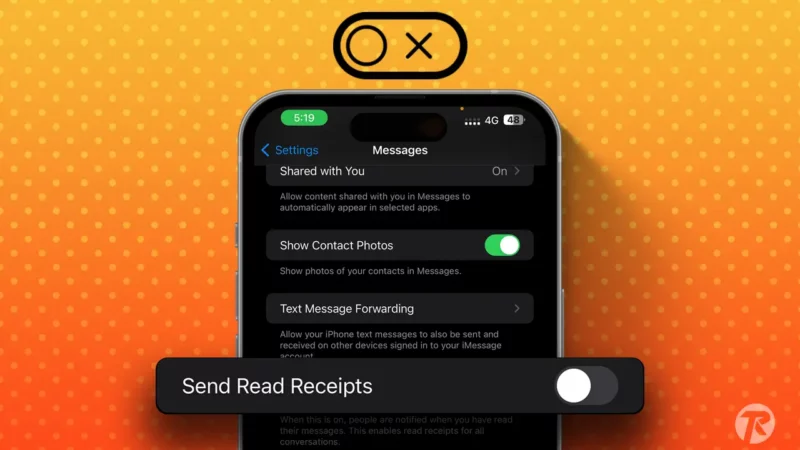 How to Turn Off Read Receipts on iPhone [2024]
