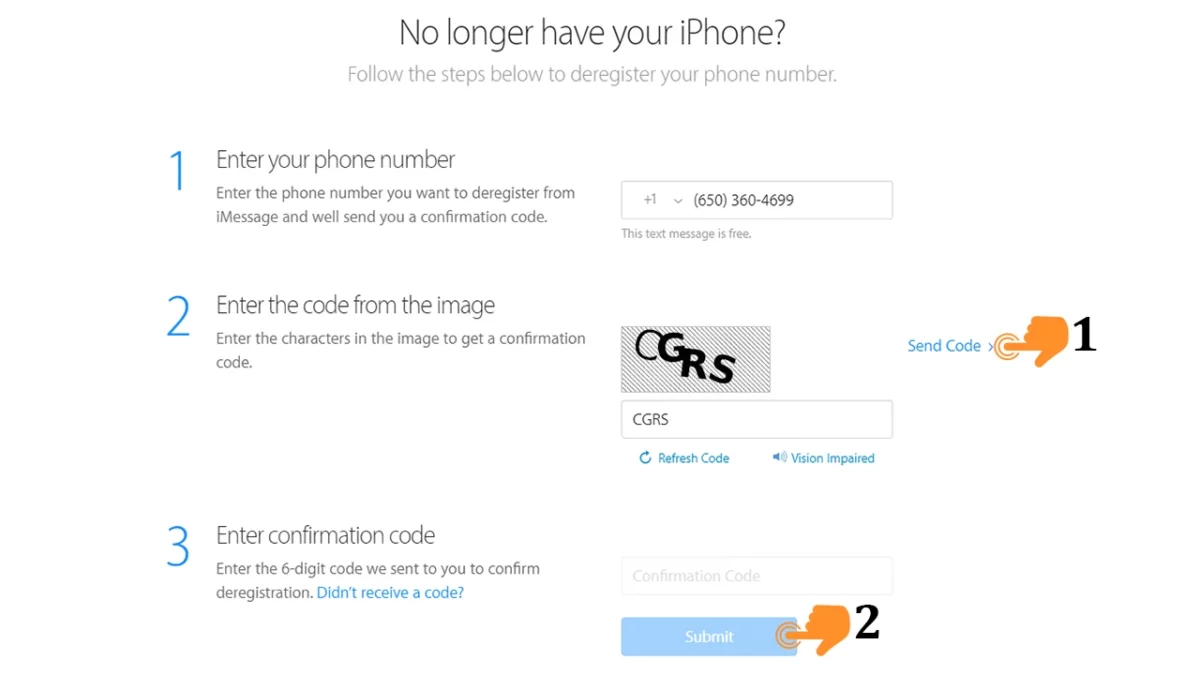 Deregister iMessage Without iPhone or Online
