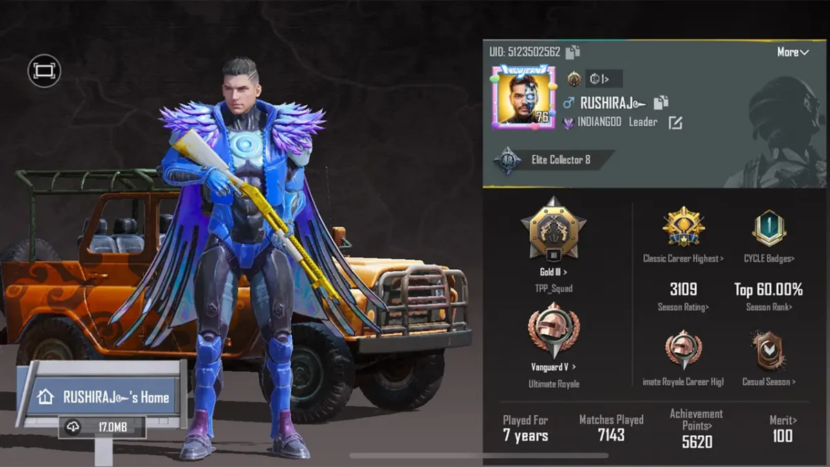 FREE FIRE / BGMI ChatGPT Trend Prompt Guide for Profile Edits Capture your profile screenshot