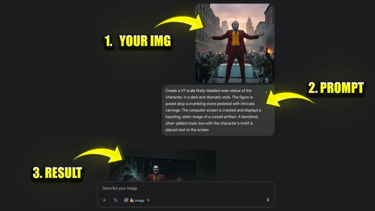 Gemini AI Action Figure Prompt – Create 3D Toys for Instagram Trend How to Make Viral Action Figure Gemini Ai