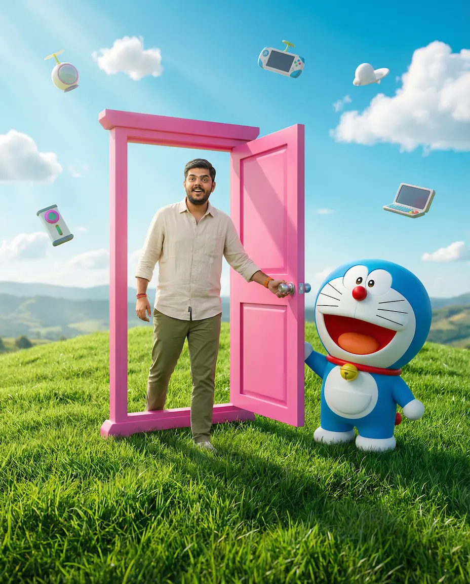 Doraemon Photo Editing Prompt 10