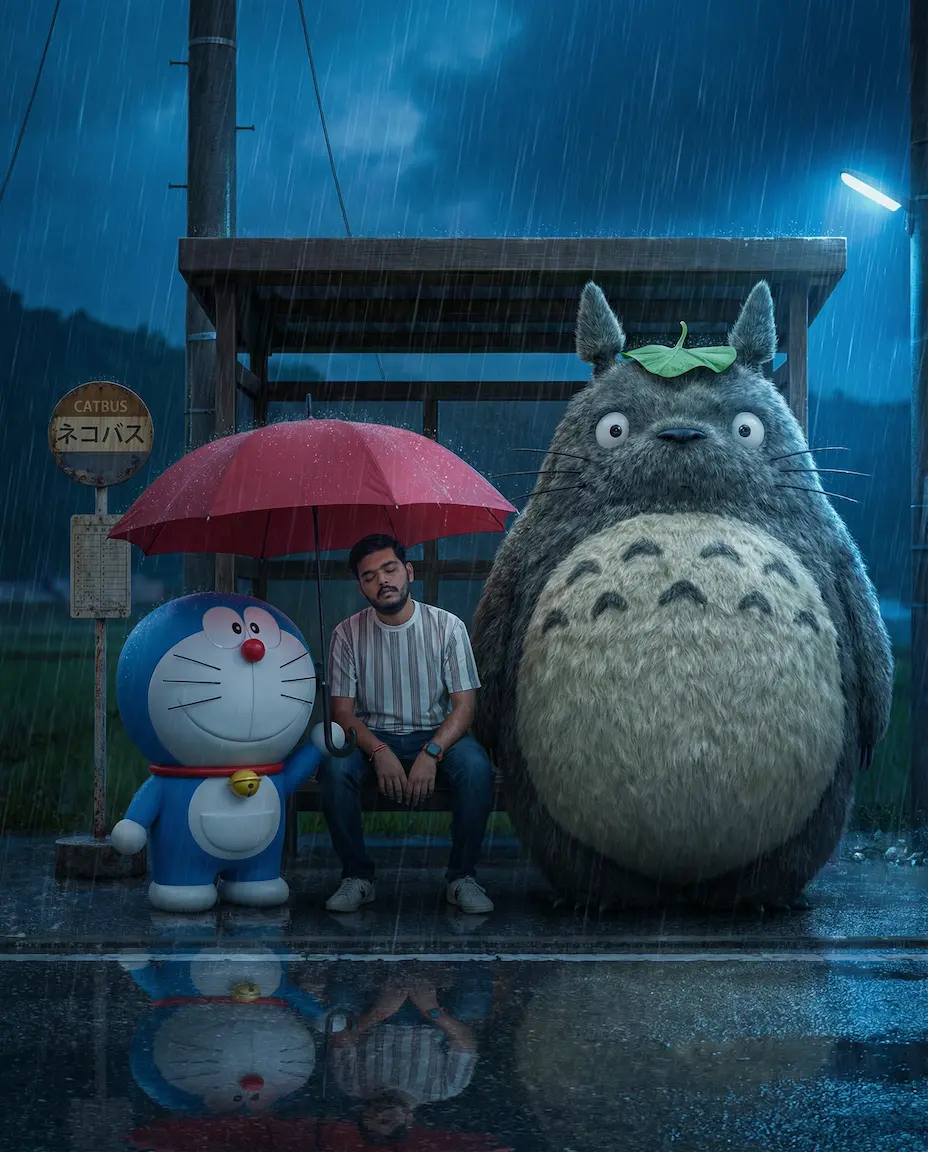 Doraemon Photo Editing Prompt 11