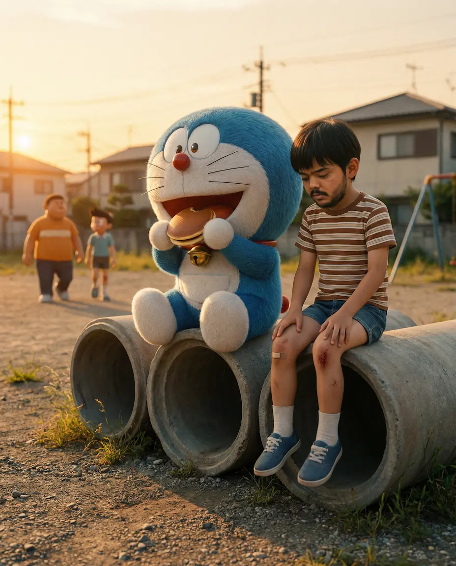 Doraemon Photo Editing Prompt 12