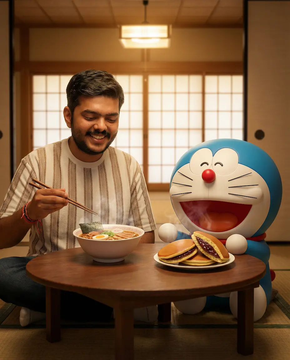 Doraemon Photo Editing Prompt 14