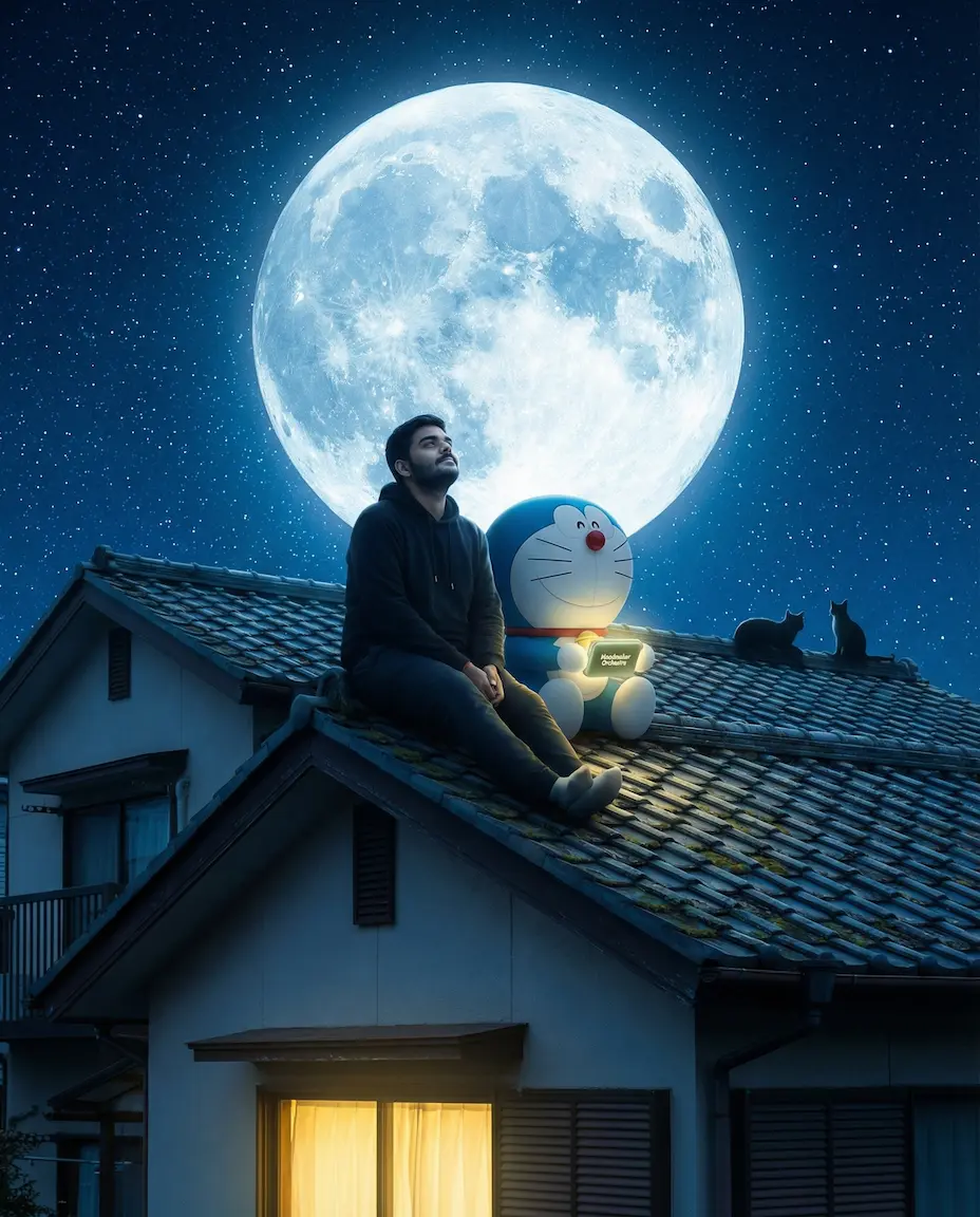 Doraemon Photo Editing Prompt 15