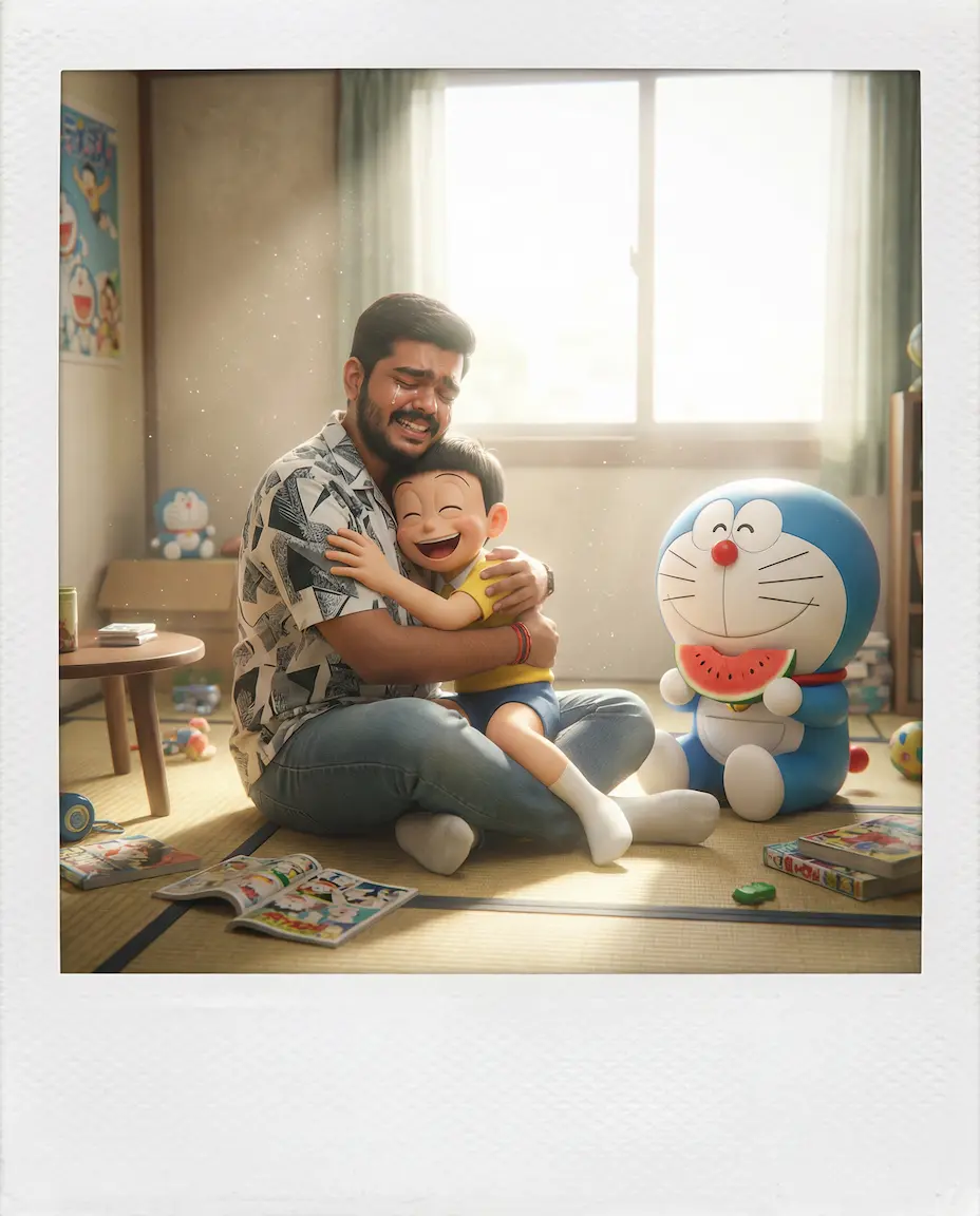 Doraemon Photo Editing Prompt 16
