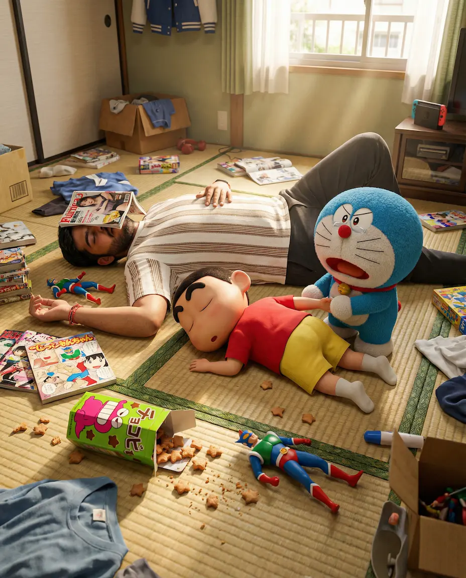 Doraemon Photo Editing Prompt 17