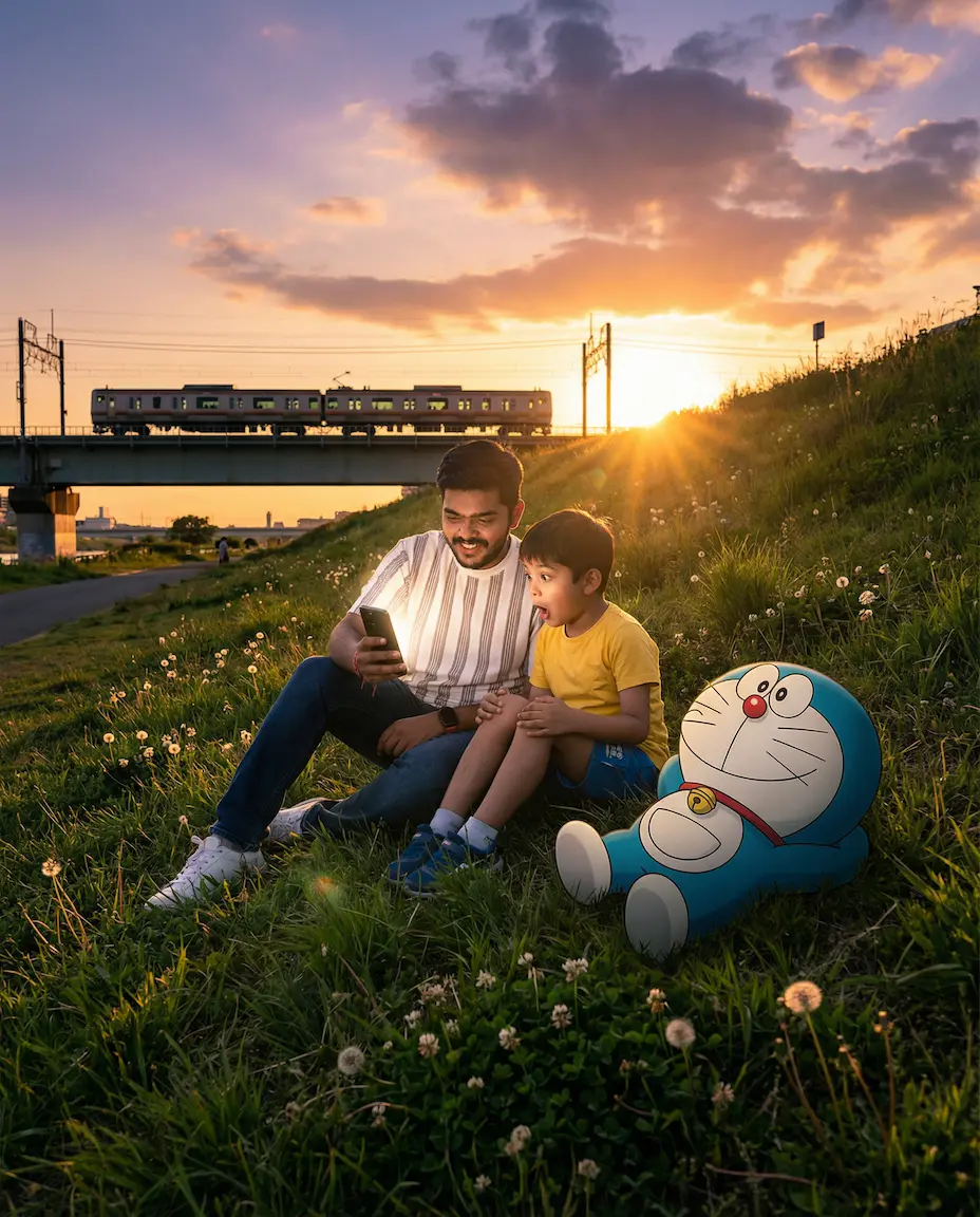 Doraemon Photo Editing Prompt 18