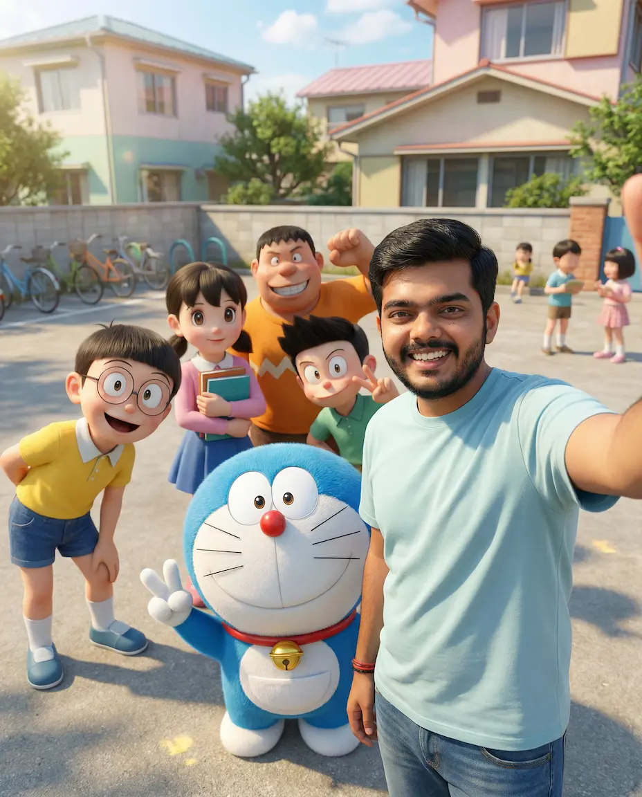 Doraemon Photo Editing Prompt 21