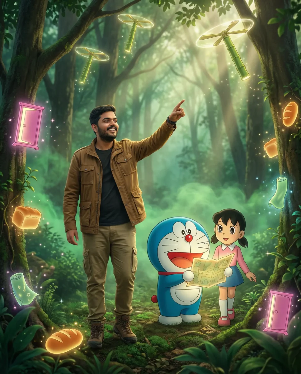 Doraemon Photo Editing Prompt 4