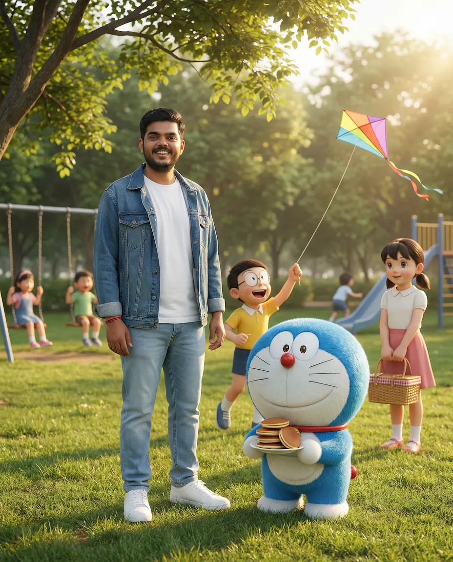 Doraemon Photo Editing Prompt 5