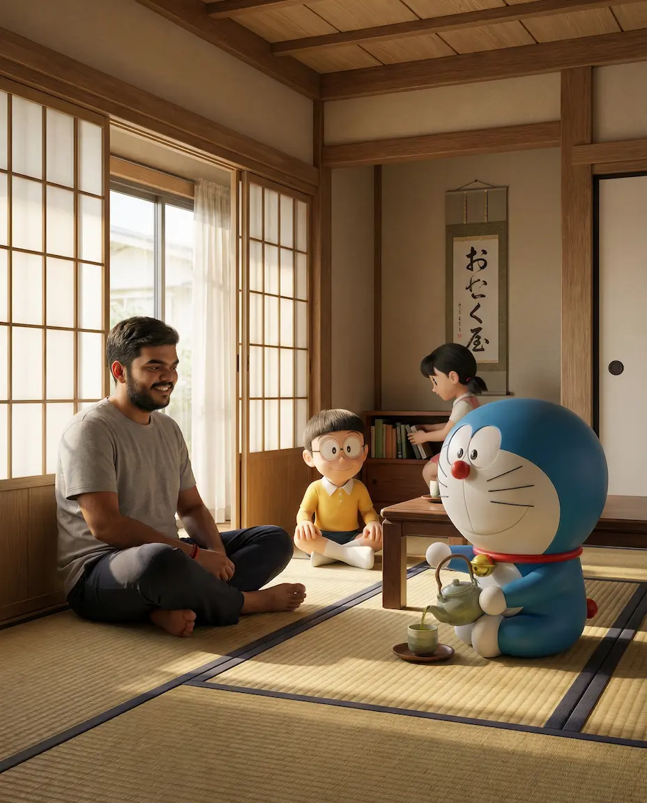 Doraemon Photo Editing Prompt 6