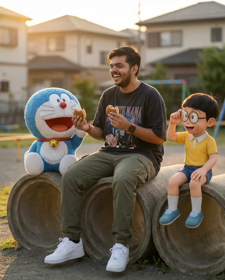 Doraemon Photo Editing Prompt 8