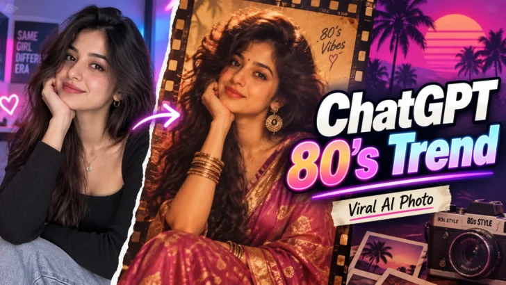 80s ChatGPT Photo Editing Propt